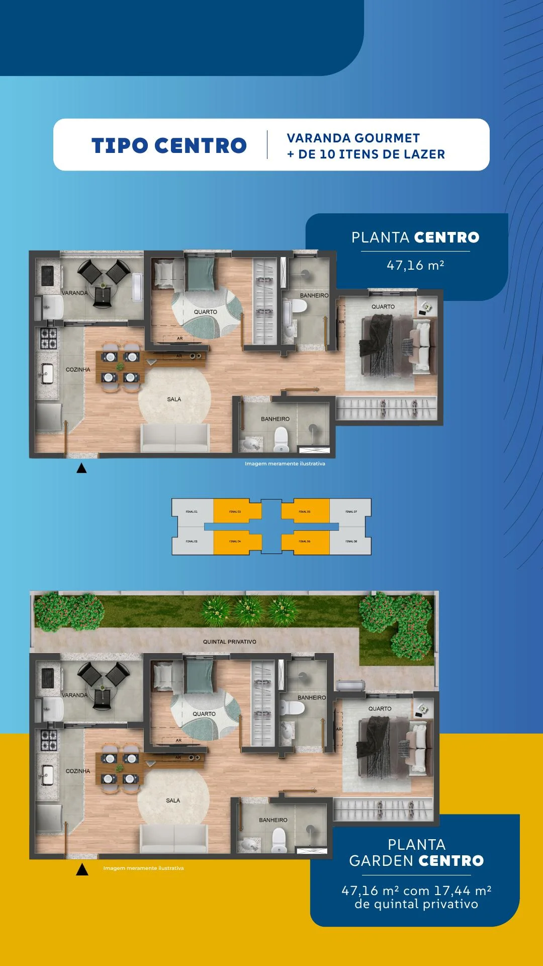 Residencial Douro — planta (foto 3 de 29) em Campinas
