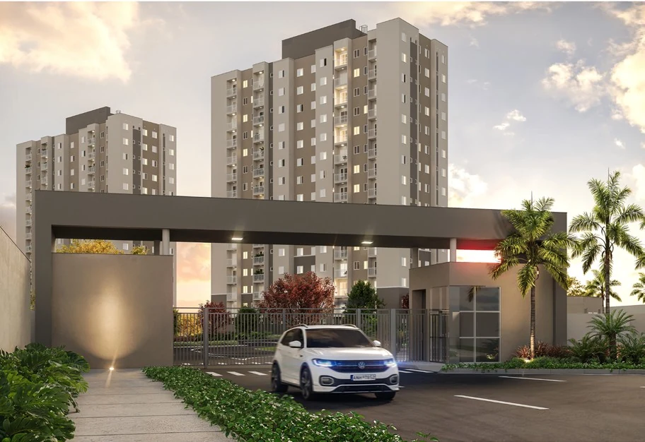 Portal Torres de Boreal — perspectiva do empreendimento em Sumaré