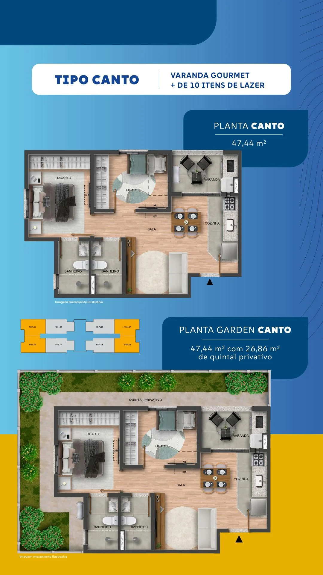 Residencial Douro — planta (foto 4 de 29) em Campinas