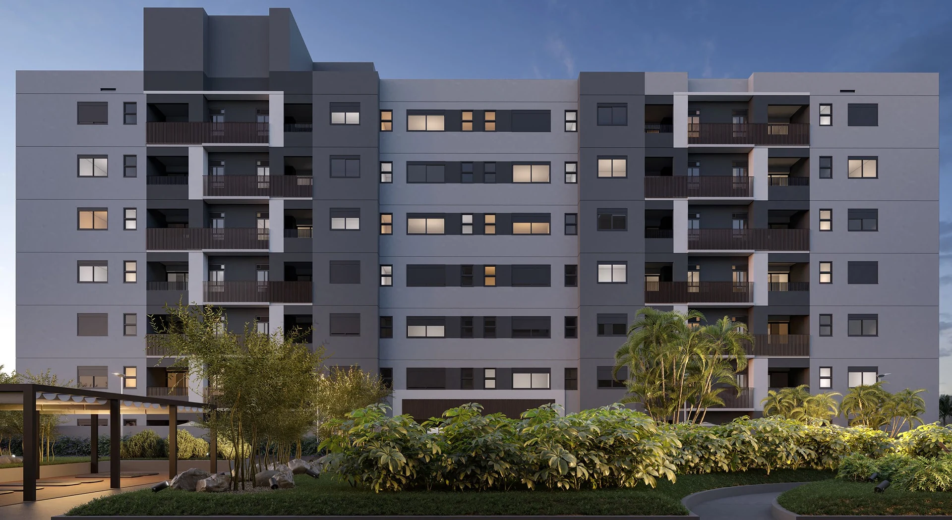 Sensia Swiss View — perspectiva do empreendimento em Campinas