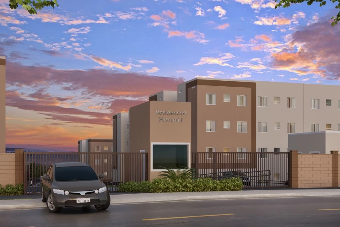 Residencial Morumbi — perspectiva do empreendimento em Marília