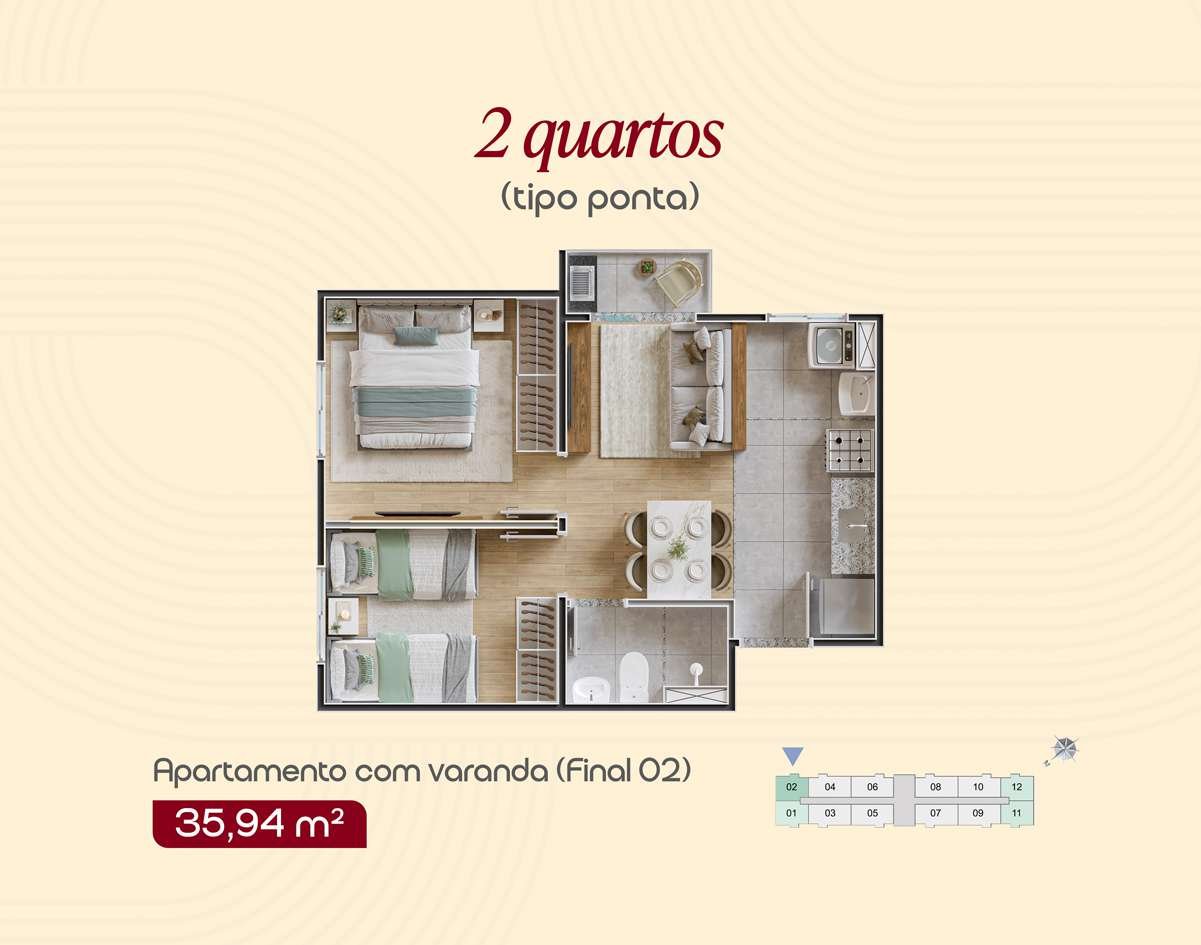Alto Elíseos 74 — planta (foto 2 de 15) em Campinas