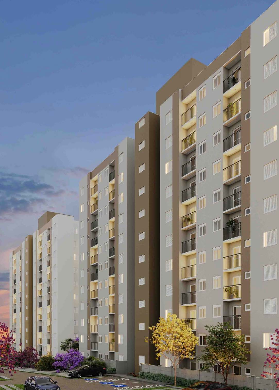Aura Residencial — planta (foto 1 de 9) em Jaguariúna