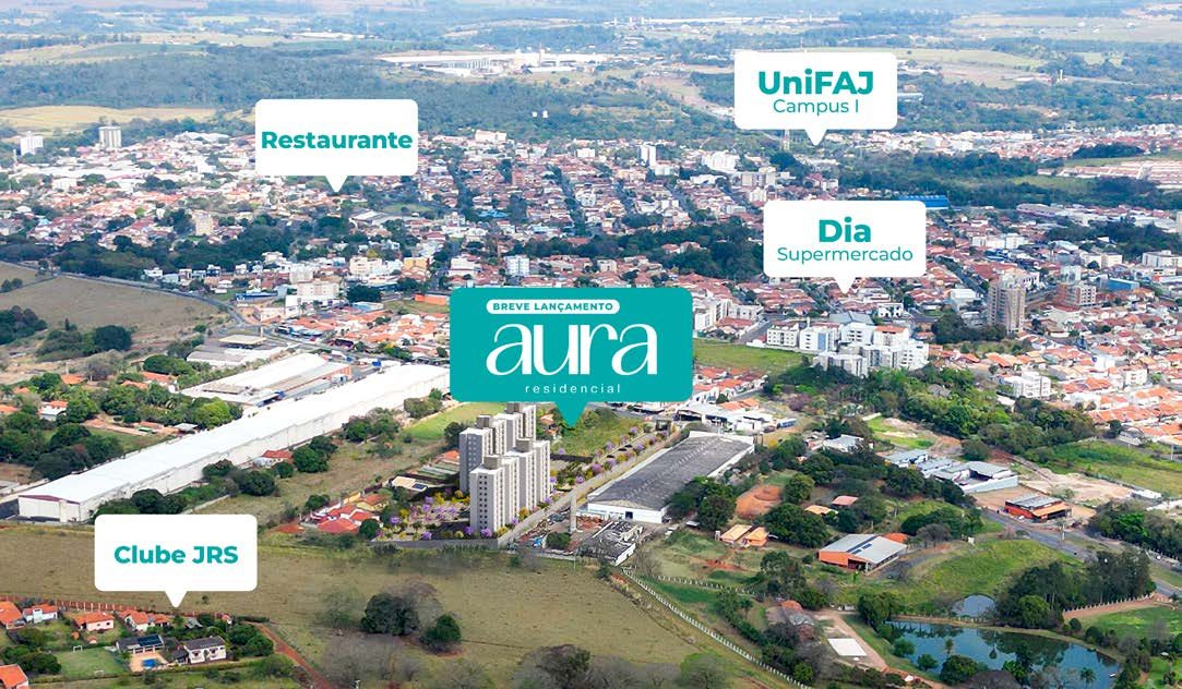 Aura Residencial — planta (foto 3 de 9) em Jaguariúna