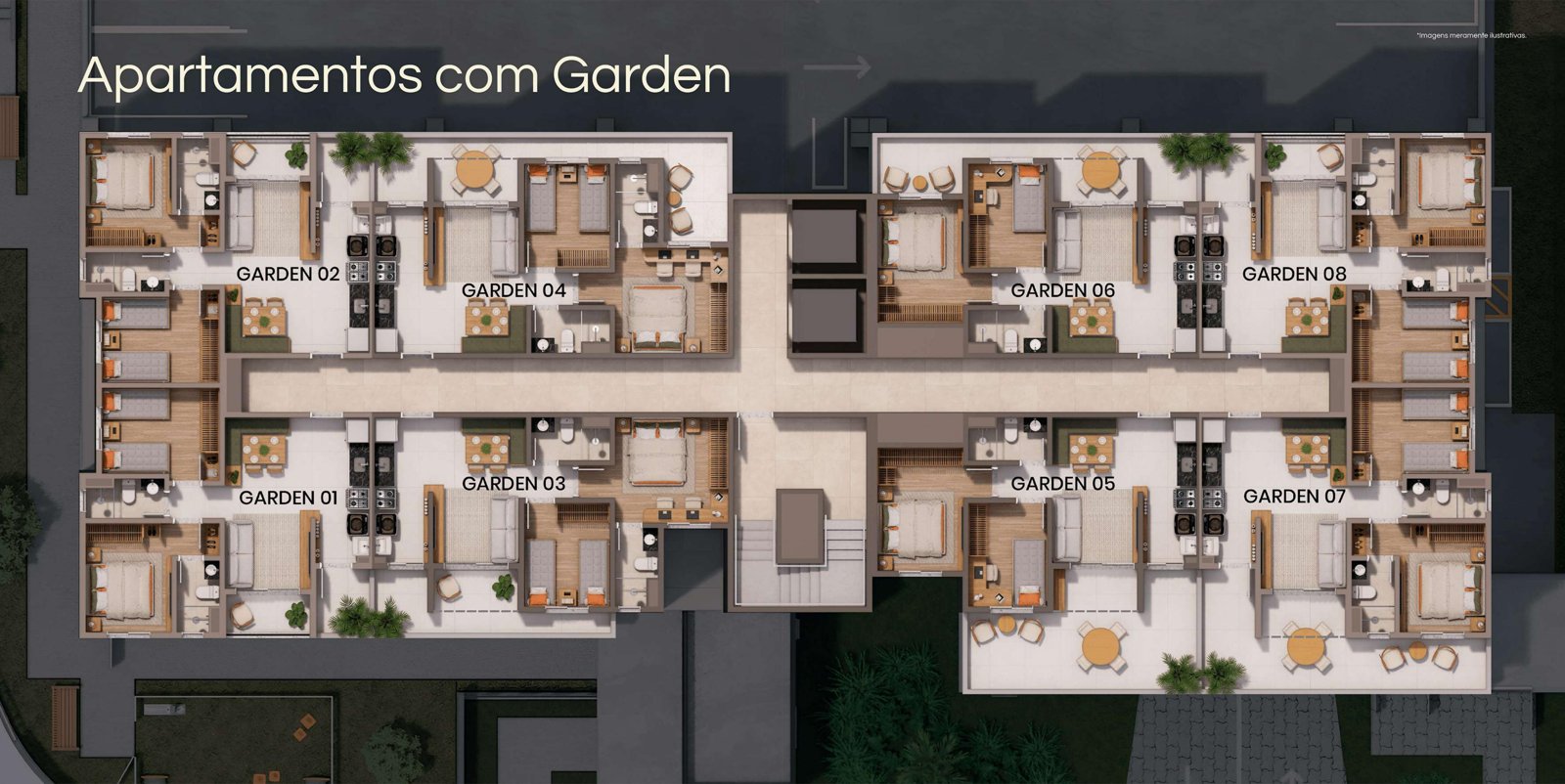 Elegance Residencial — planta (foto 16 de 23) em Campinas