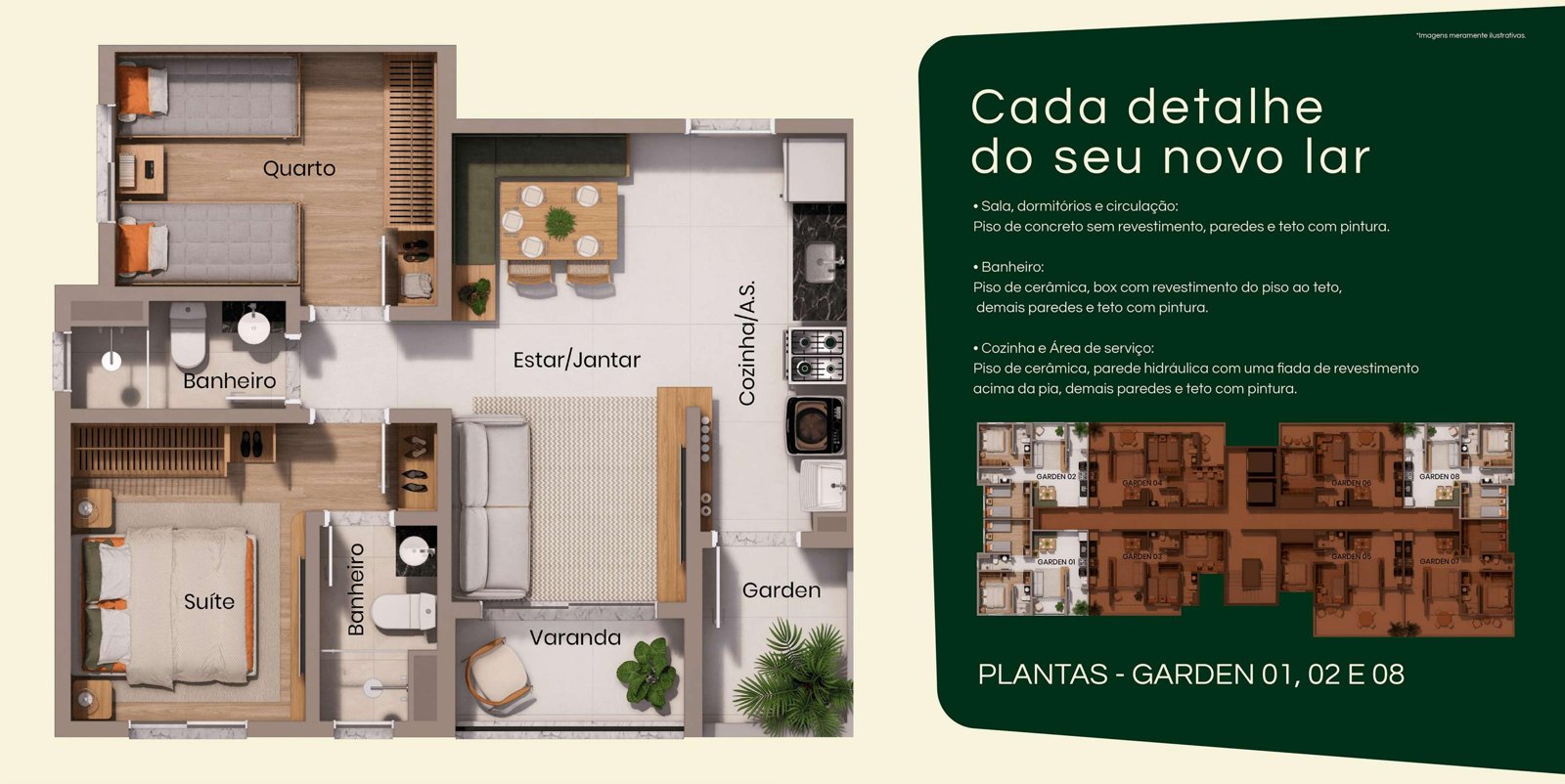 Elegance Residencial — planta (foto 18 de 23) em Campinas