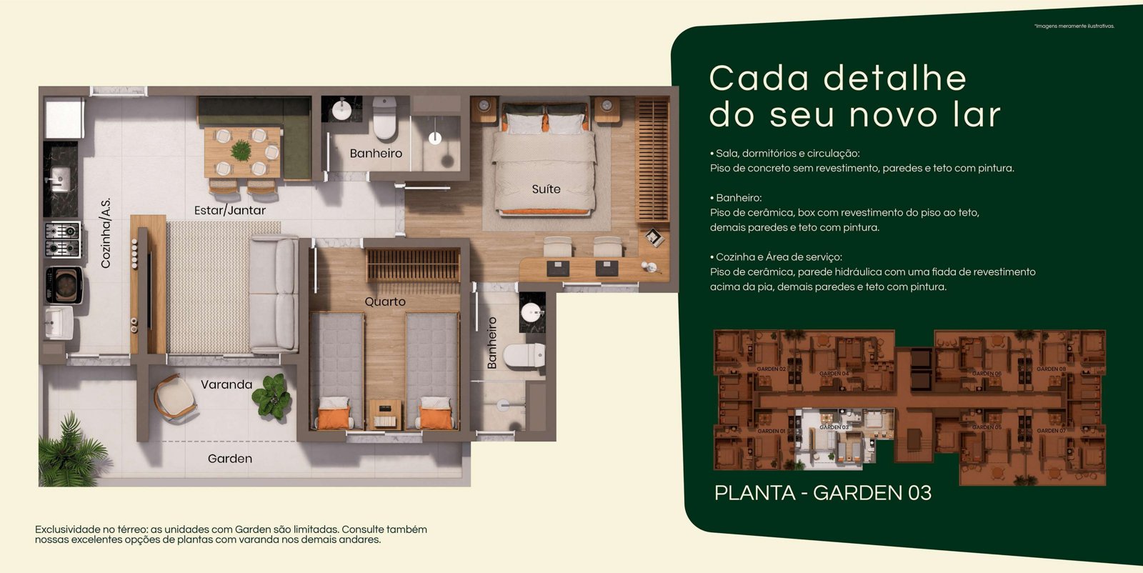 Elegance Residencial — planta (foto 19 de 23) em Campinas