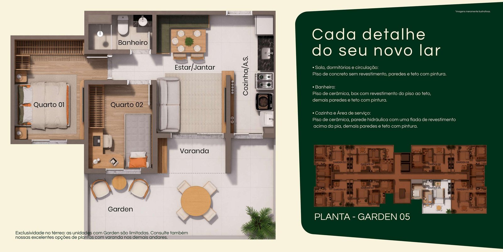 Elegance Residencial — planta (foto 21 de 23) em Campinas