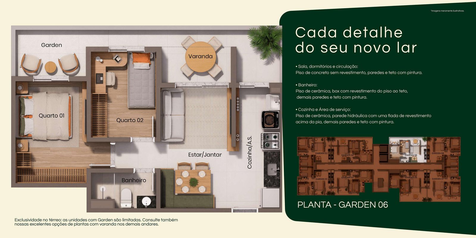 Elegance Residencial — planta (foto 22 de 23) em Campinas