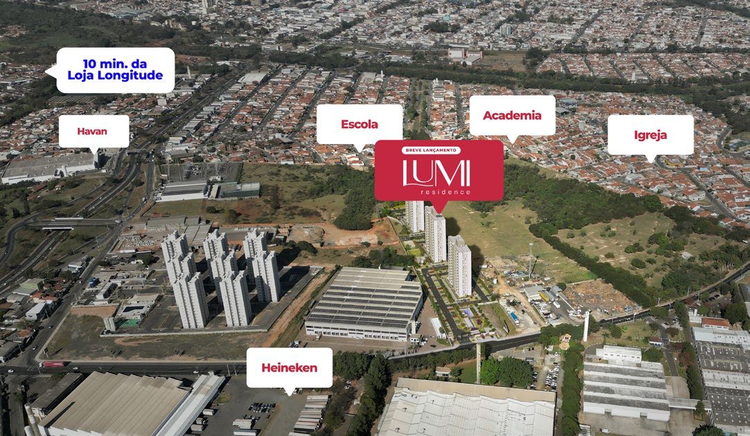 Lumi Residencial — planta (foto 3 de 10) em Sumaré