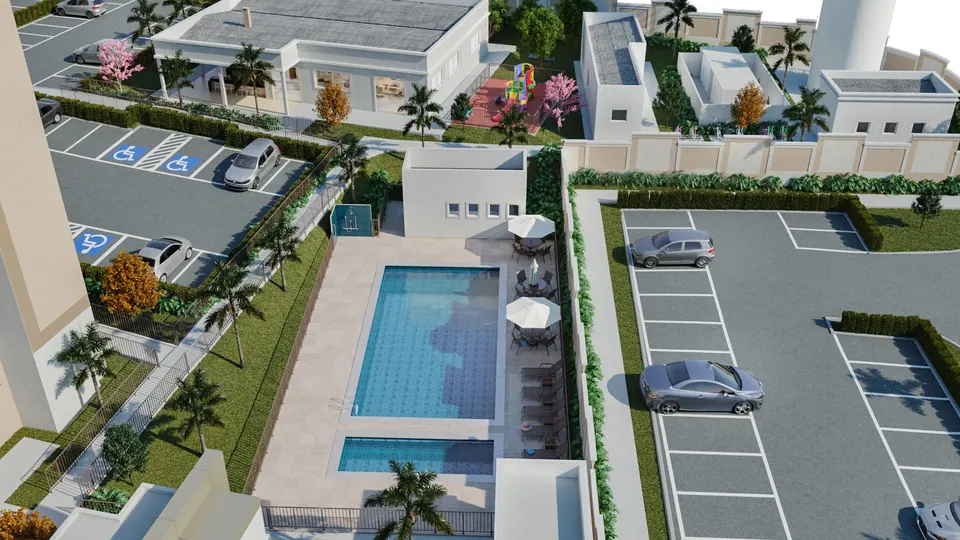 Piazza di Milano — perspectiva do empreendimento em Piracicaba