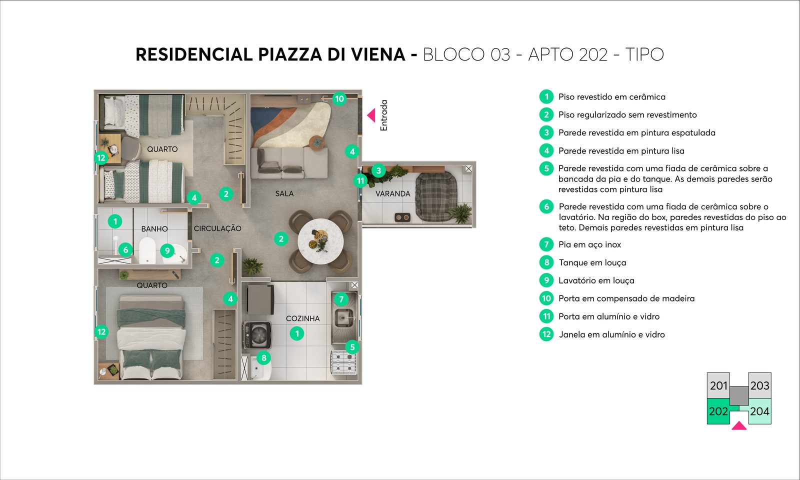 Piazza di Viena — planta (foto 17 de 17) em Piracicaba