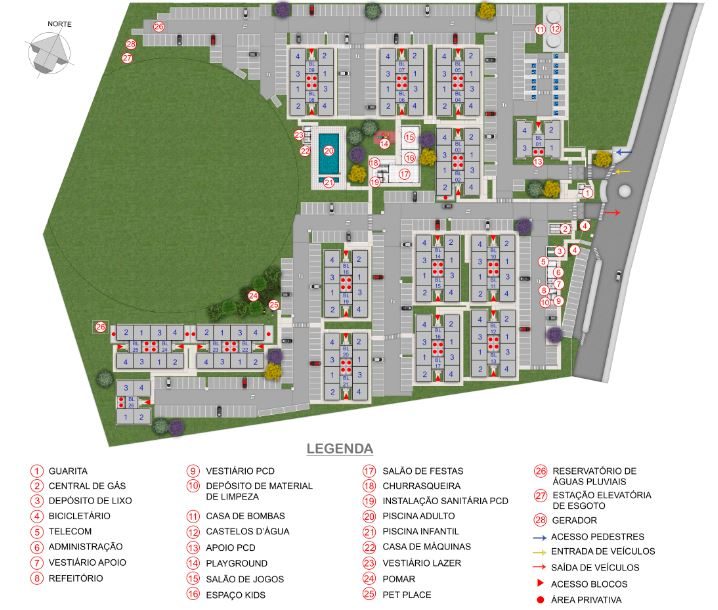 Piazza Platina — área de lazer (foto 5 de 16) em Piracicaba