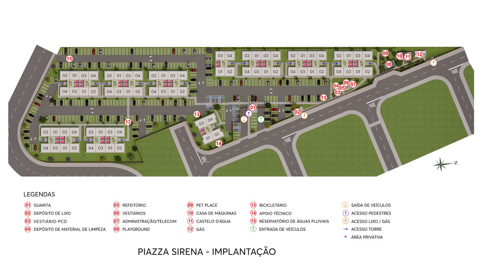 Piazza Sirena — planta (foto 10 de 12) em Piracicaba