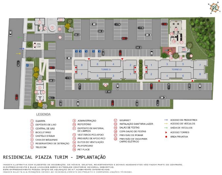 Piazza Turim — área de lazer (foto 3 de 17) em Piracicaba