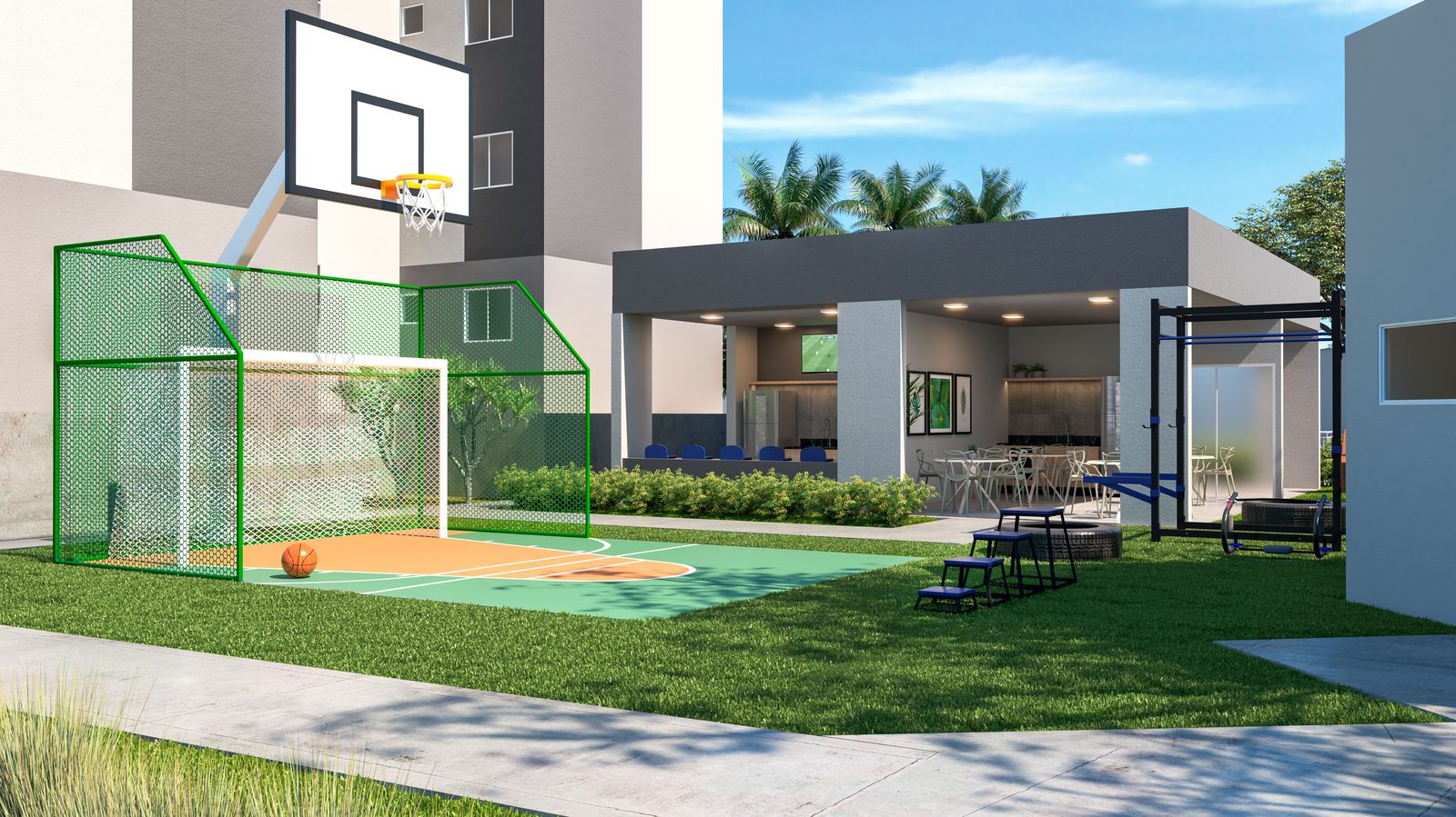 Residencial Quinta do Lago — área de lazer (foto 15 de 20) em Hortolândia
