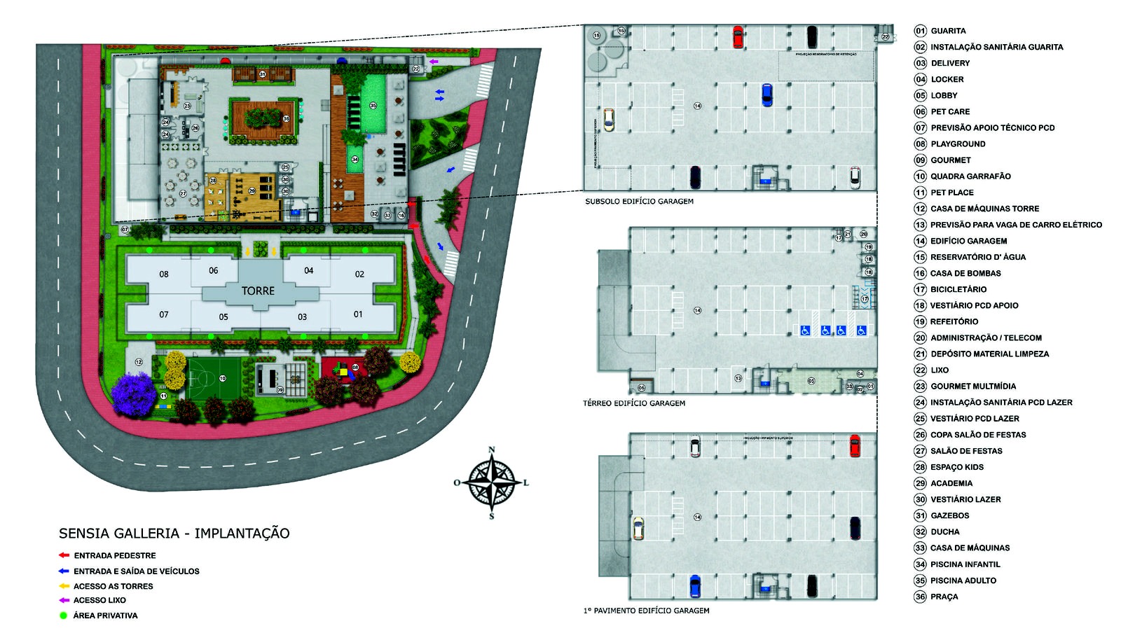 Sensia Galleria — planta (foto 4 de 28) em Campinas