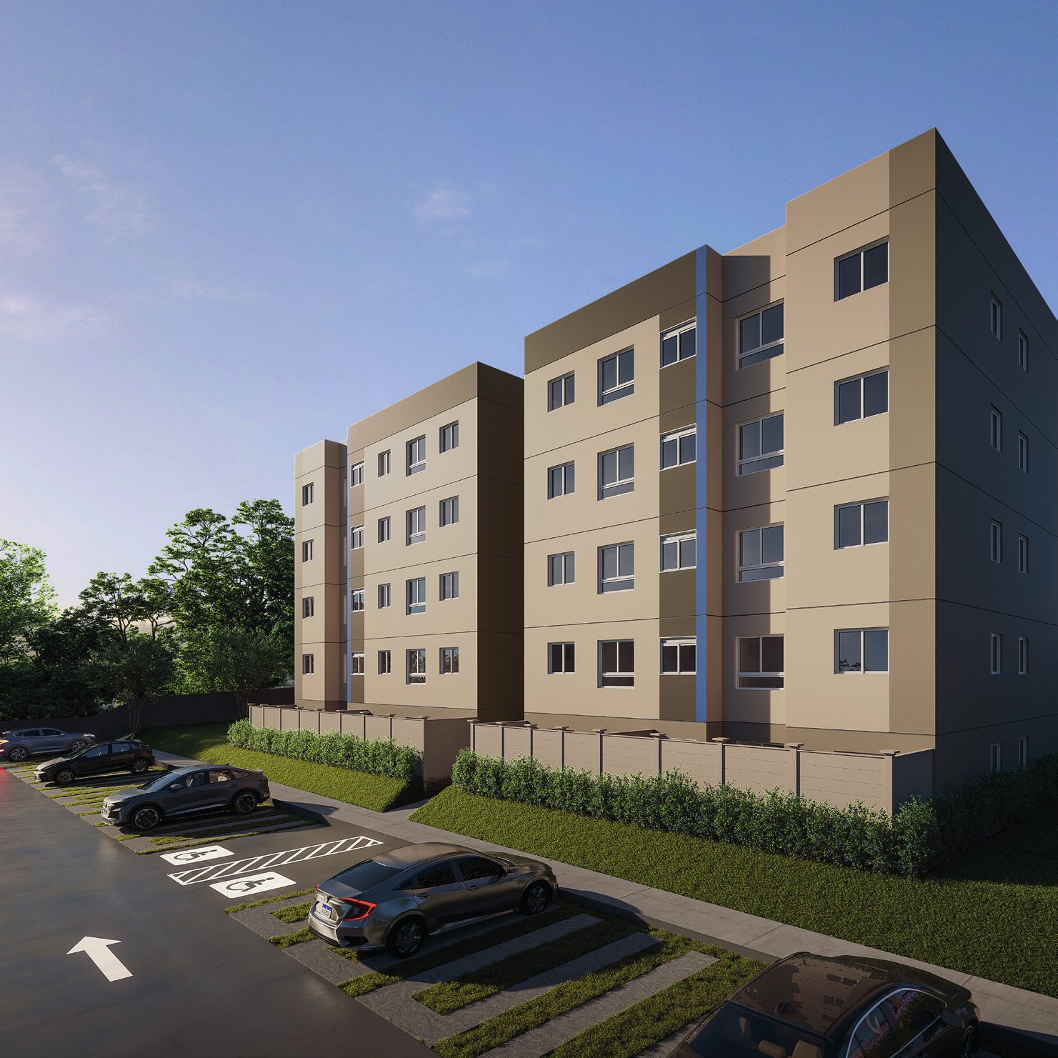Residencial Tarumã — planta (foto 1 de 15) em Monte Mor