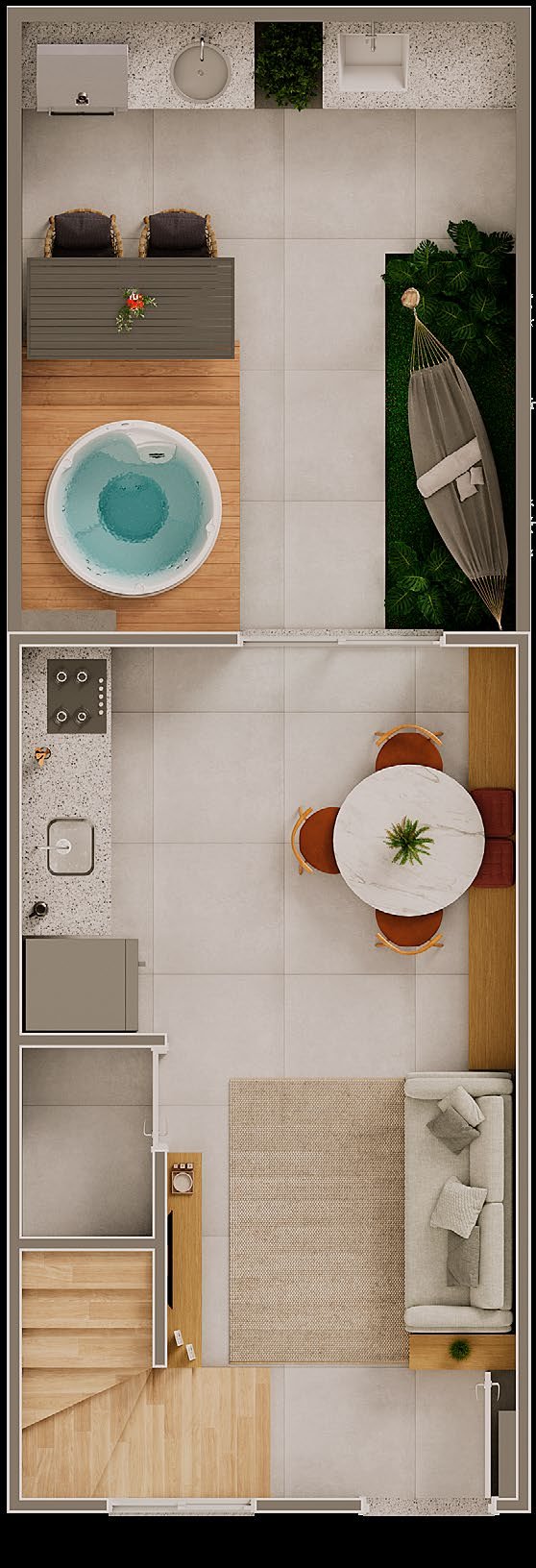Villa Flora Jardins — planta (foto 9 de 14) em Hortolândia